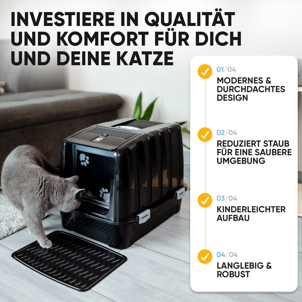 Katzenklo mit Deckel